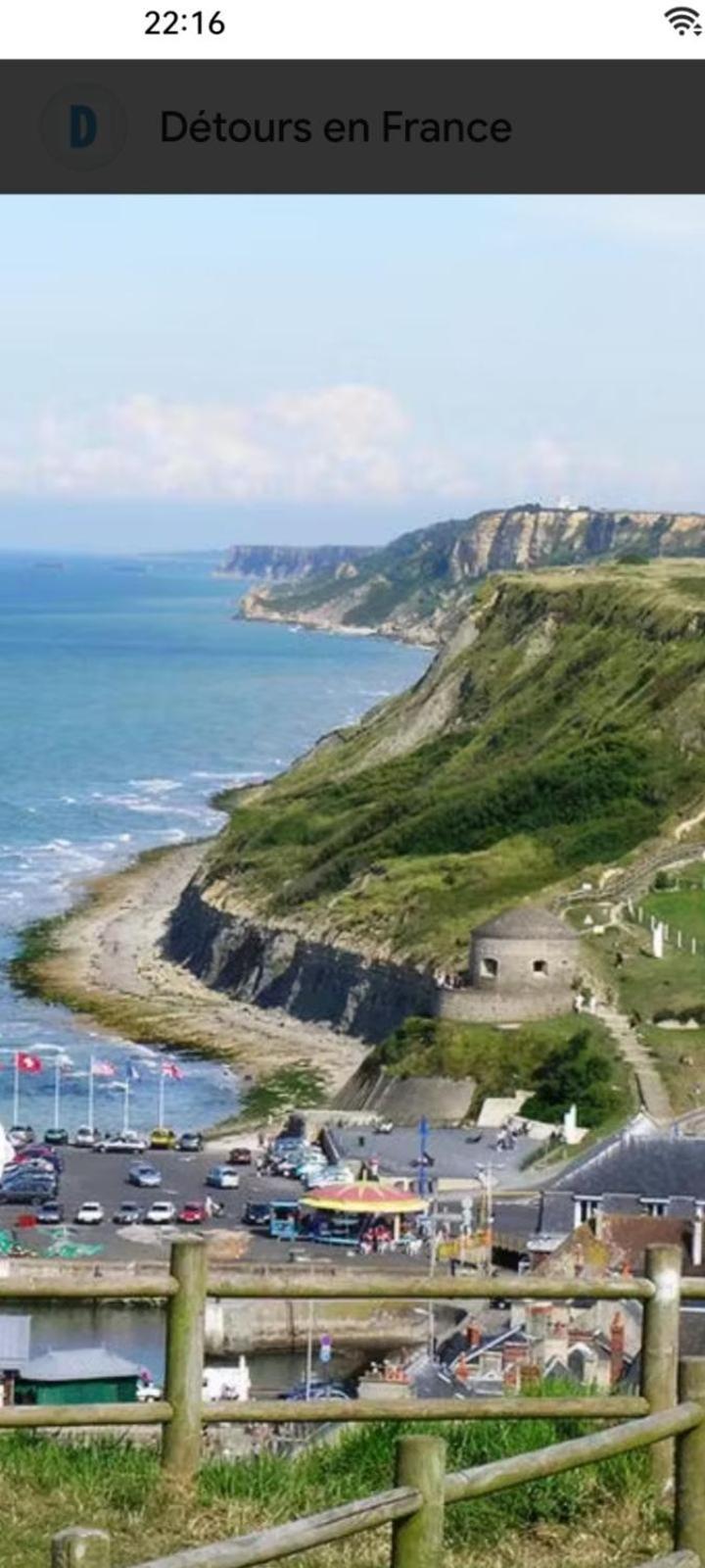 Claude Et Astrid Villa Tour-en-Bessin Exteriör bild